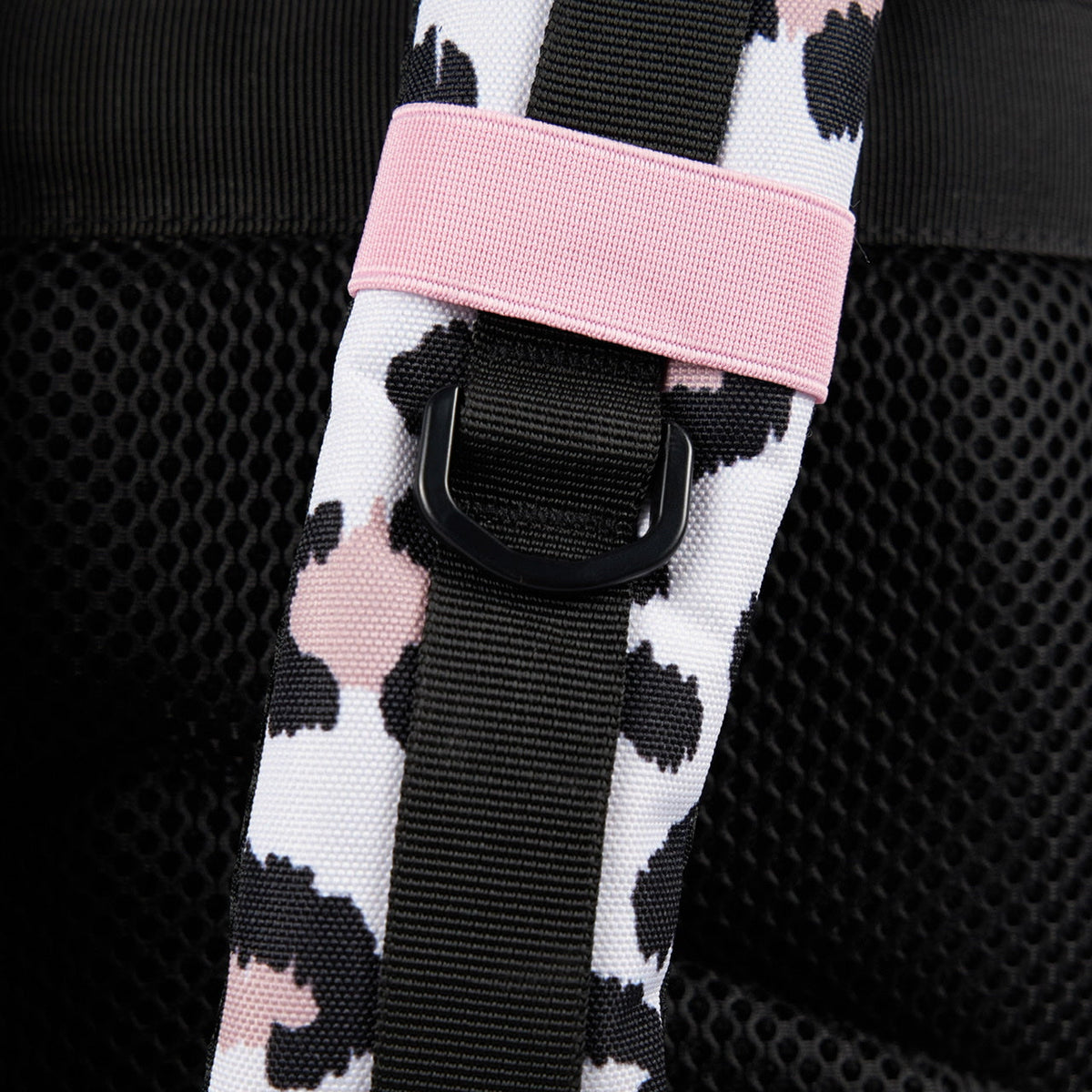 45L Backpack Leopard Pink Zip