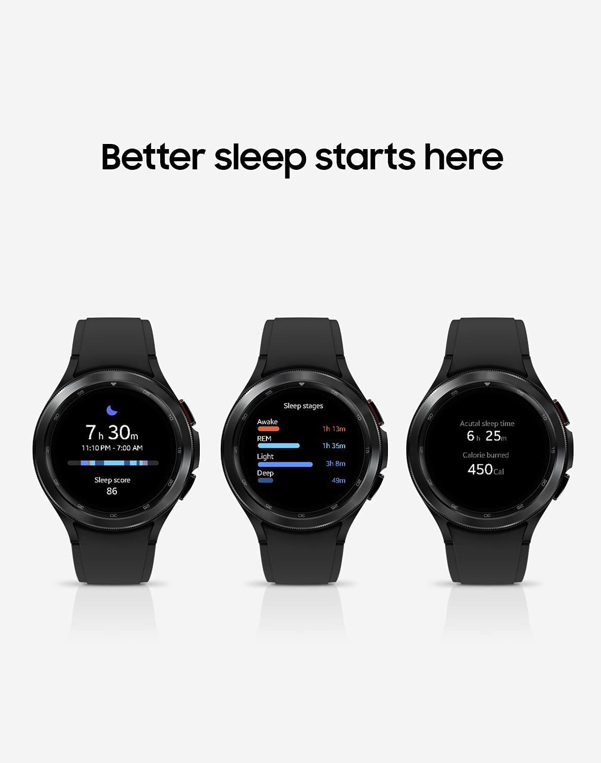 Samsung Galaxy Watch4 Classic - Stainless Steel 42mm BT - Black - SM-R880NZKAXAA