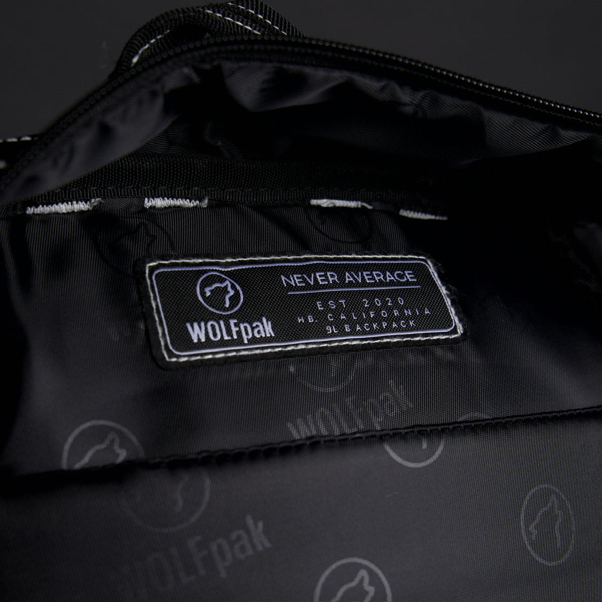 9L Backpack Mini Black Phantom