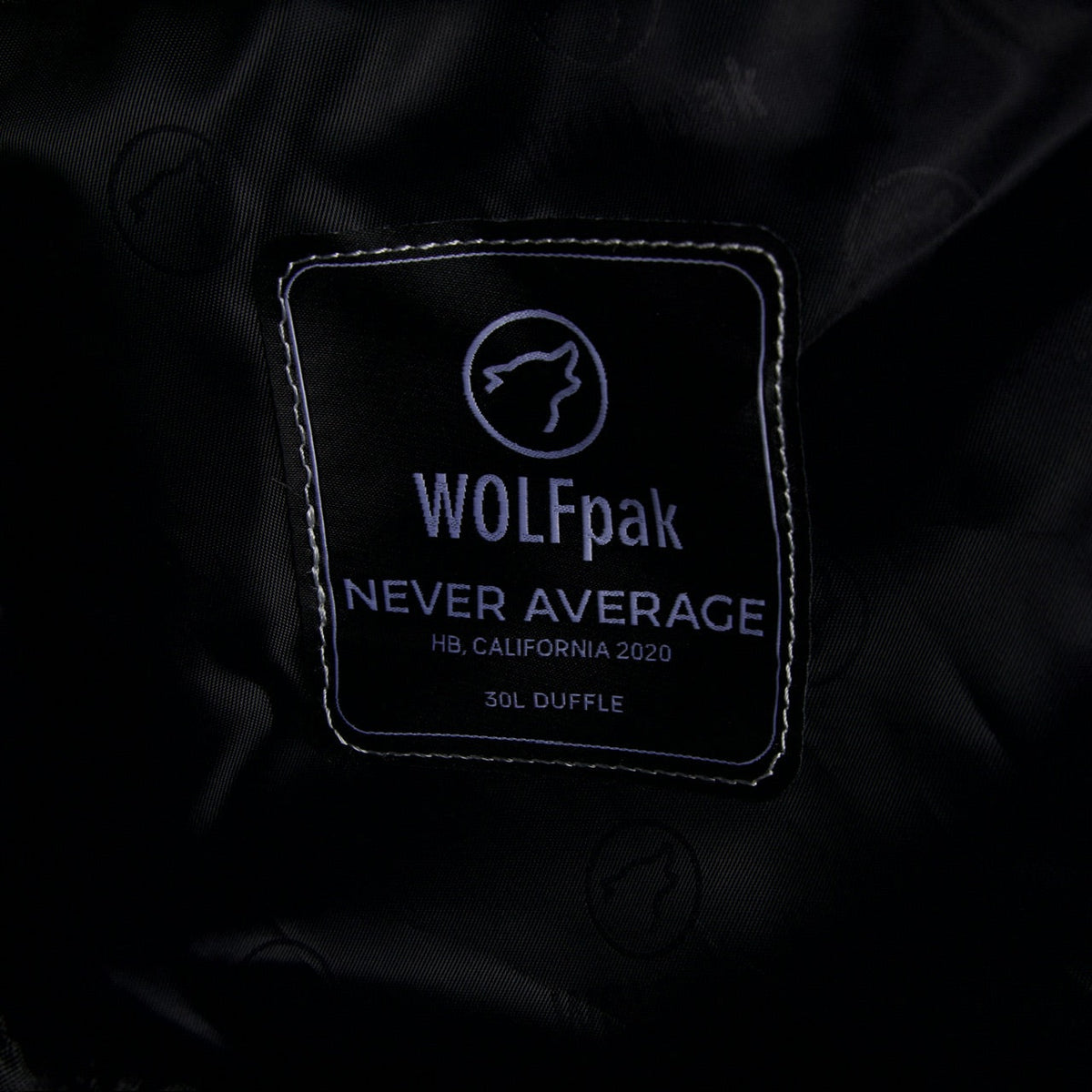 30L Perfect Duffle Bag Black Phantom