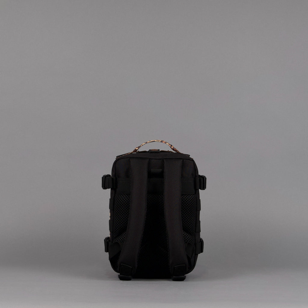 9L Backpack Mini Alpha Black Leopard Limited Edition
