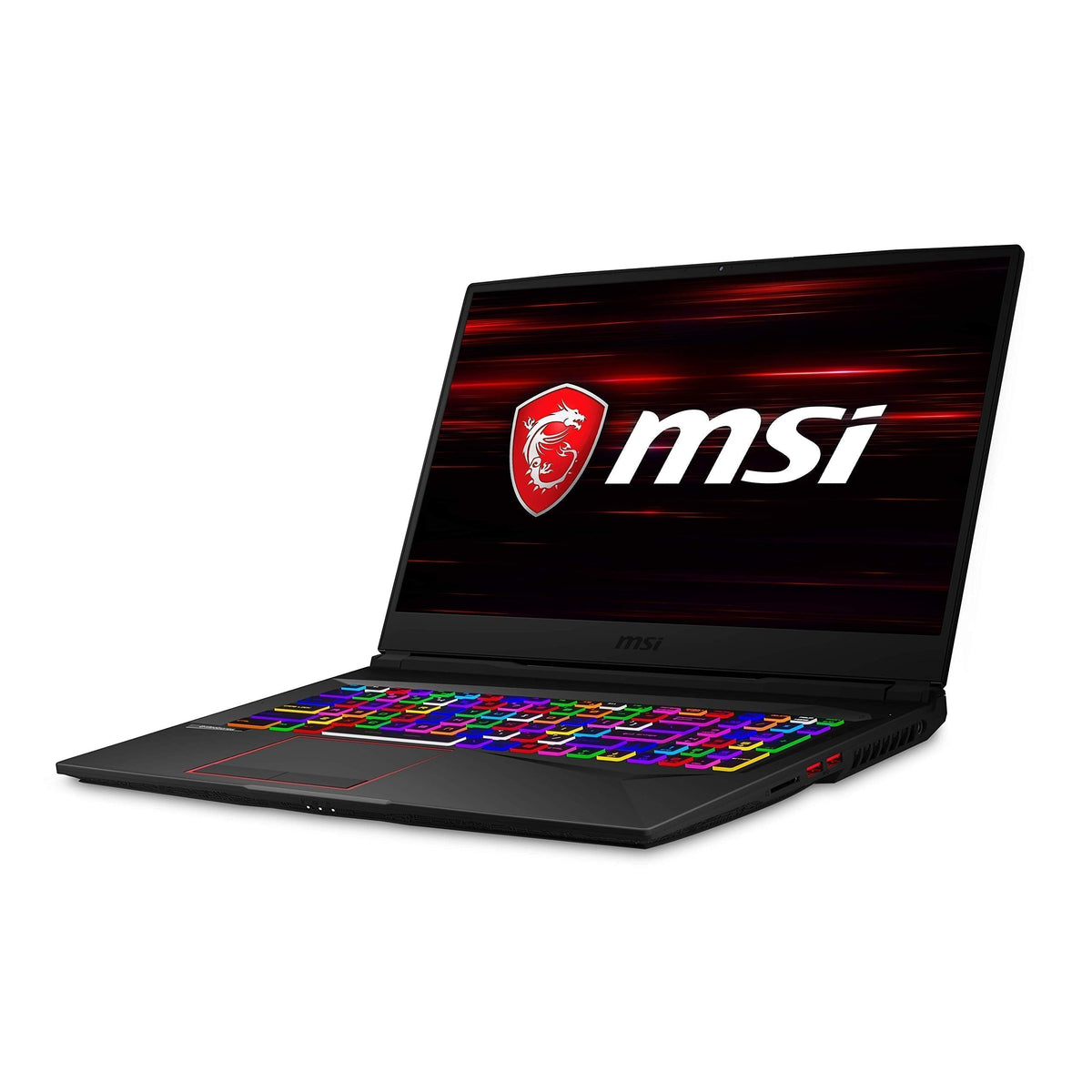 MSI GE75 Raider 10SE-482 17.3" FHD Laptop - i7-10750H - RTX 2060- 16GB RAM - 1TB HDD + 512GB SSD - Aluminum Black (GE75482)