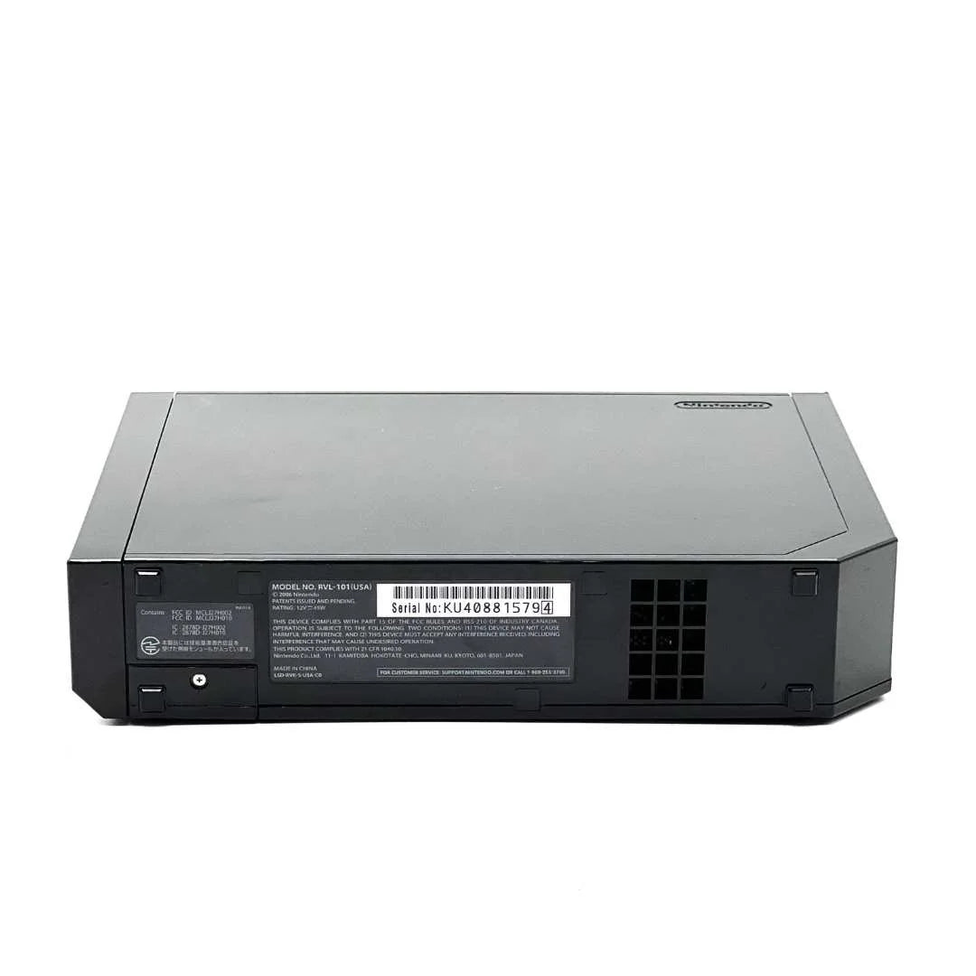 Nintendo Wii Black Console - RVKSKAAH