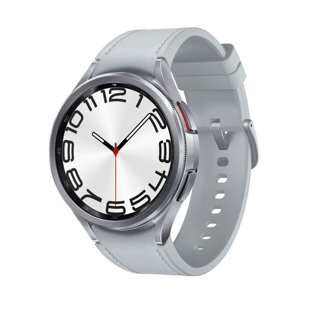 Samsung Galaxy Watch6 Classic Stainless Steel Smartwatch 47mm BT - Silver - SM-R960NZSAXAA