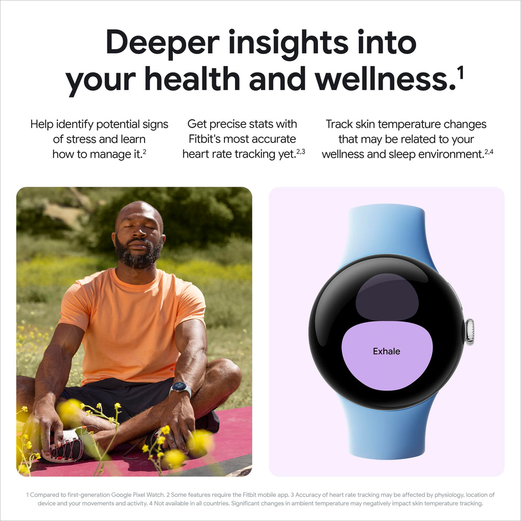 Verizon - Google Pixel Watch 2 41mm Matte Black Aluminum Smartwatch with Obsidian Active Band  - Wi-Fi - GA05013-US