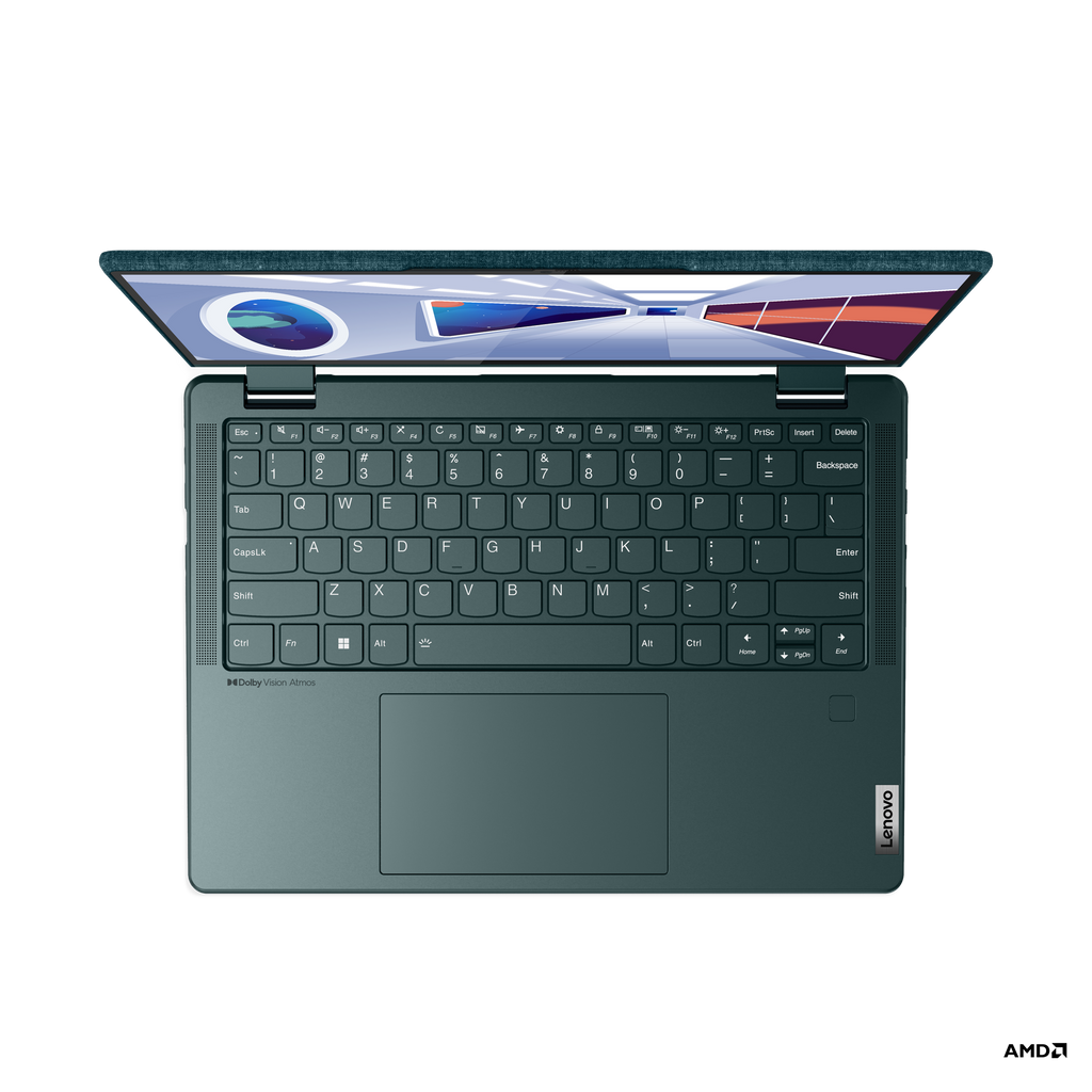 Lenovo Yoga 6 13ABR8 ? 13.3" FHD+ Touch 2-in-1 ? AMD Ryzen 5 7530U ? 8GB RAM ? 512GB SSD ? Dark Teal