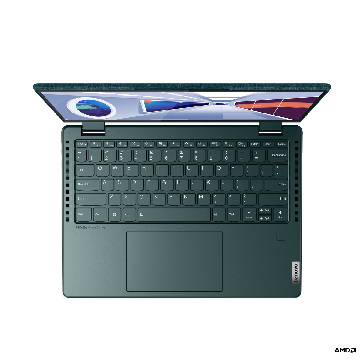 Lenovo Yoga 6 13ABR8 ? 13.3" FHD+ Touch 2-in-1 ? AMD Ryzen 5 7530U ? 8GB RAM ? 512GB SSD ? Dark Teal