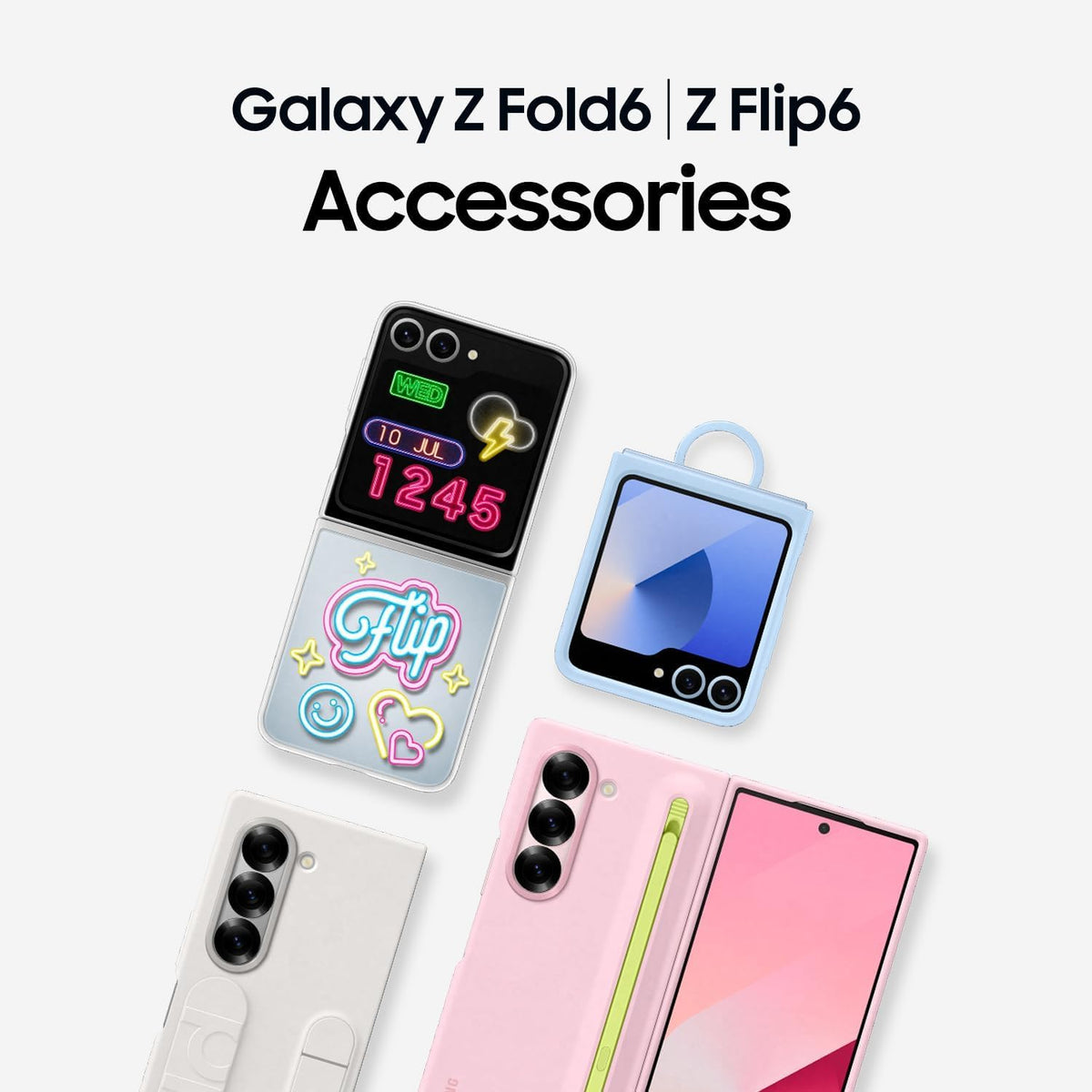 Unlocked Samsung Galaxy Z Flip6 5G - 256GB - Mint - SM-F741ULGAXAA
