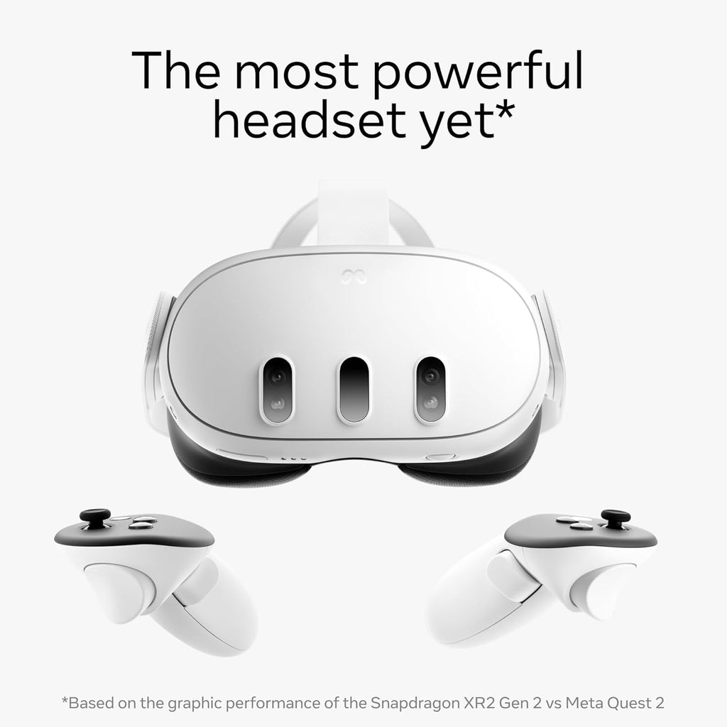 Meta Quest 3 ? Breakthrough Mixed Reality Headset ? 512GB ? White ? 899-00652-01
