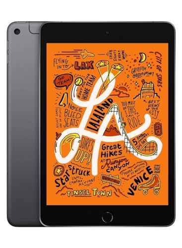 Apple iPad Mini (5th Generation, 2019) ? 7.9" Wi-Fi + Cellular ? 256GB ? Space Gray ? MUXM2LL/A