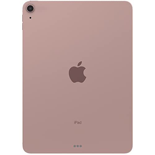 Apple 10.9-Inch iPad Air (4th Generation, 2020) ? Wi-Fi + Cellular ? 256GB ? Rose Gold (Unlocked) ? MYJ52LL/A