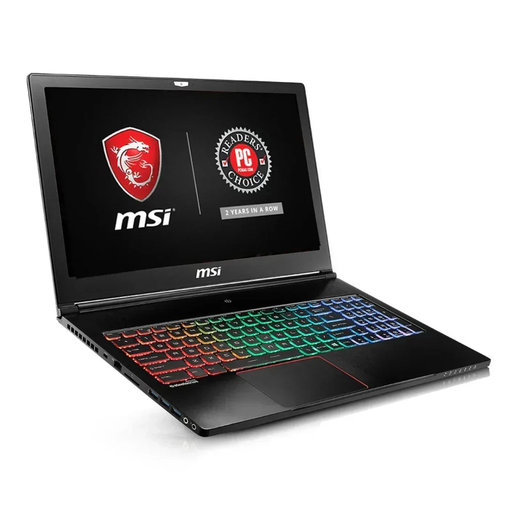MSI GS63VR Stealth Pro 15.6 - i7-7700HQ - 16GB RAM- 1TB HDD+256GB SSD -GTX1060 (GS63VR 7RF-252US)