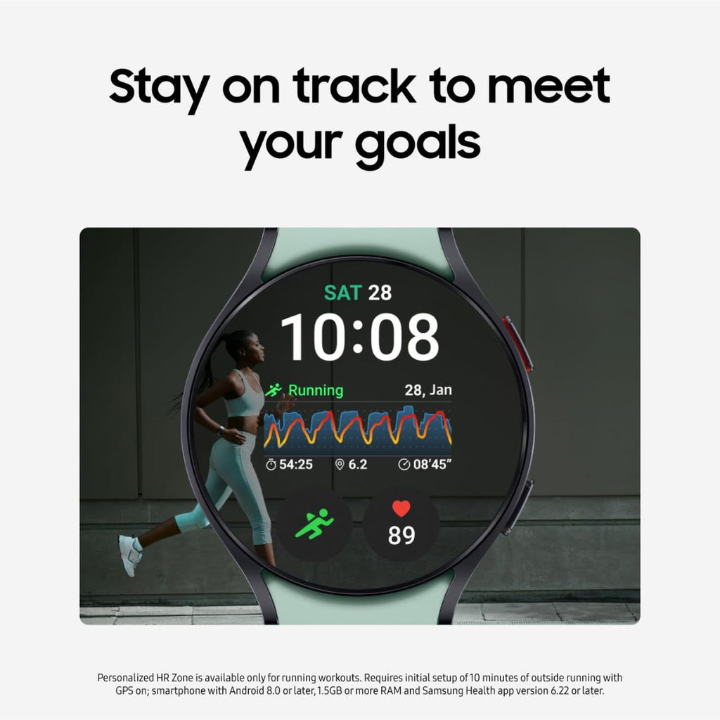 Samsung Galaxy Watch6 Aluminum Smartwatch 44mm BT - Graphite - SM-R940NZKAXAA