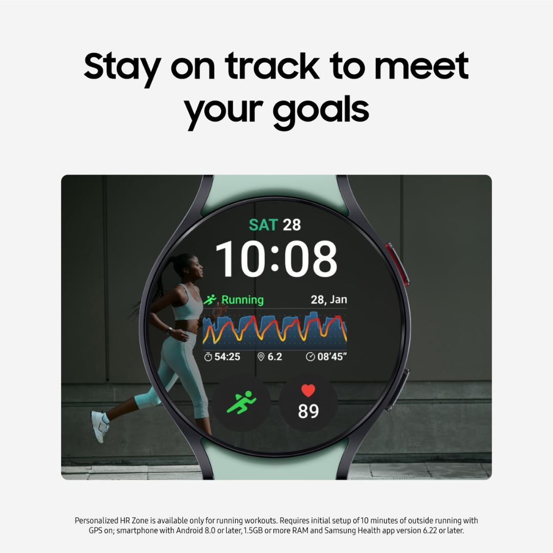 Samsung Galaxy Watch6 Aluminum Smartwatch 44mm BT - Graphite - SM-R940NZKAXAA