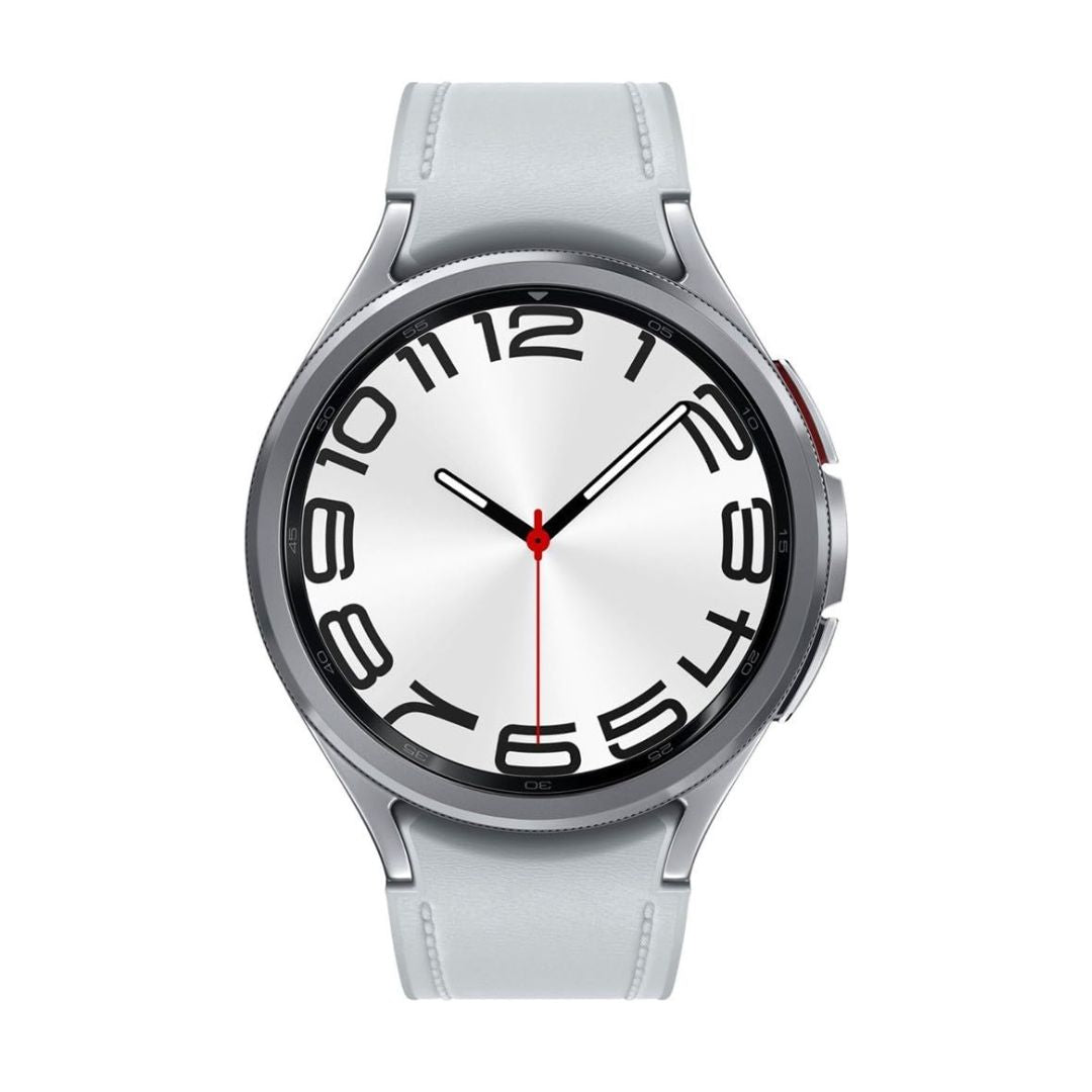 Samsung Galaxy Watch6 Classic Stainless Steel Smartwatch 47mm BT - Silver - SM-R960NZSAXAA