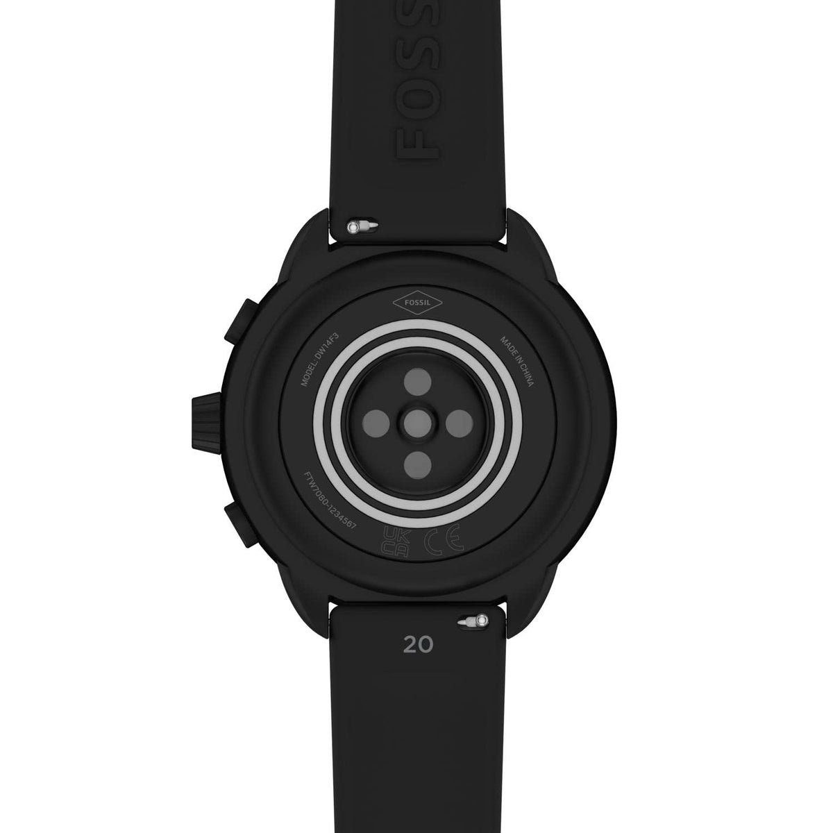 Fossil Gen 6 Wellness Edition Hybrid Smart Watch - Black - FTW7080