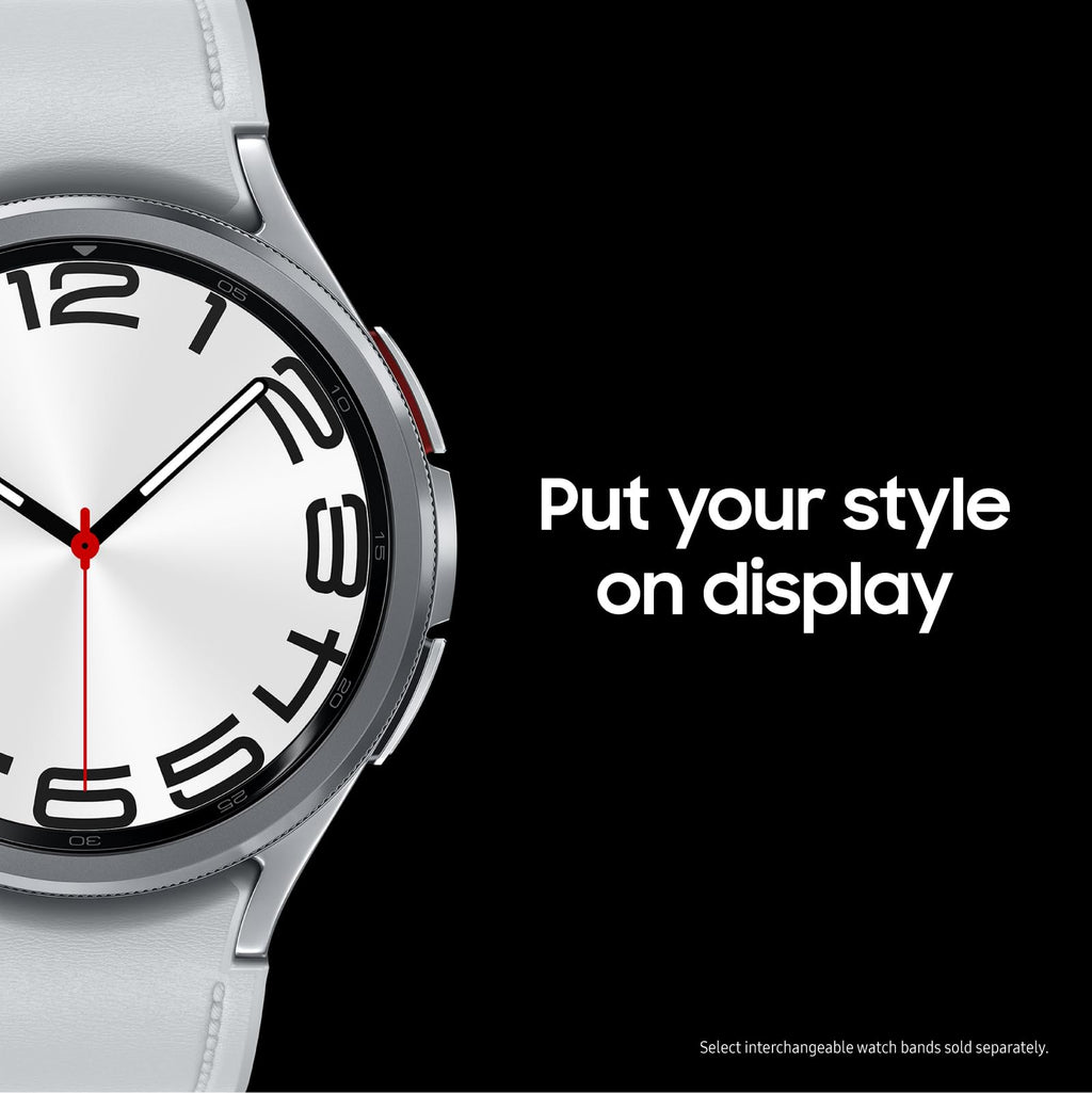 Samsung Galaxy Watch6 Classic Stainless Steel Smartwatch 47mm  Bluetooth - Black - SM-R960NZKAXAA