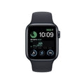 Apple Watch SE 2nd Gen 40mm (GPS + Cellular) Midnight Aluminum Case with Midnight Sport Band M/L - MNTN3LL/A