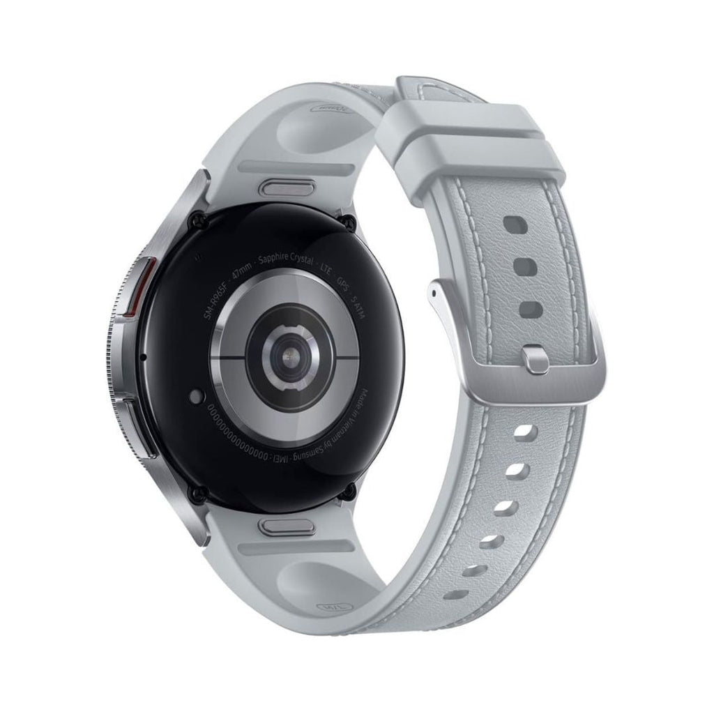 Samsung Galaxy Watch6 Classic Stainless Steel Smartwatch 47mm BT - Silver - SM-R960NZSAXAA