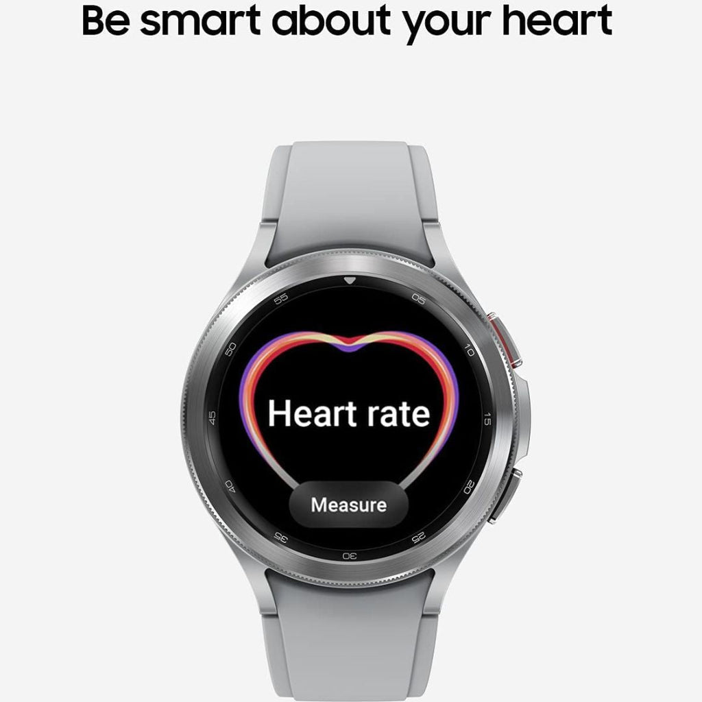 Samsung Galaxy Watch 4 - 46mm - LTE - Stainless Steel - Silver - SM-R895UZSAXAA