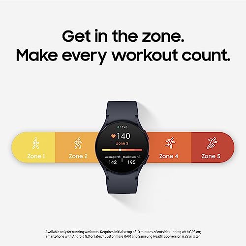 Samsung Galaxy Watch6 Aluminum Smartwatch 40mm - Bluetooth - Cream - SM-R930NZEAXAA