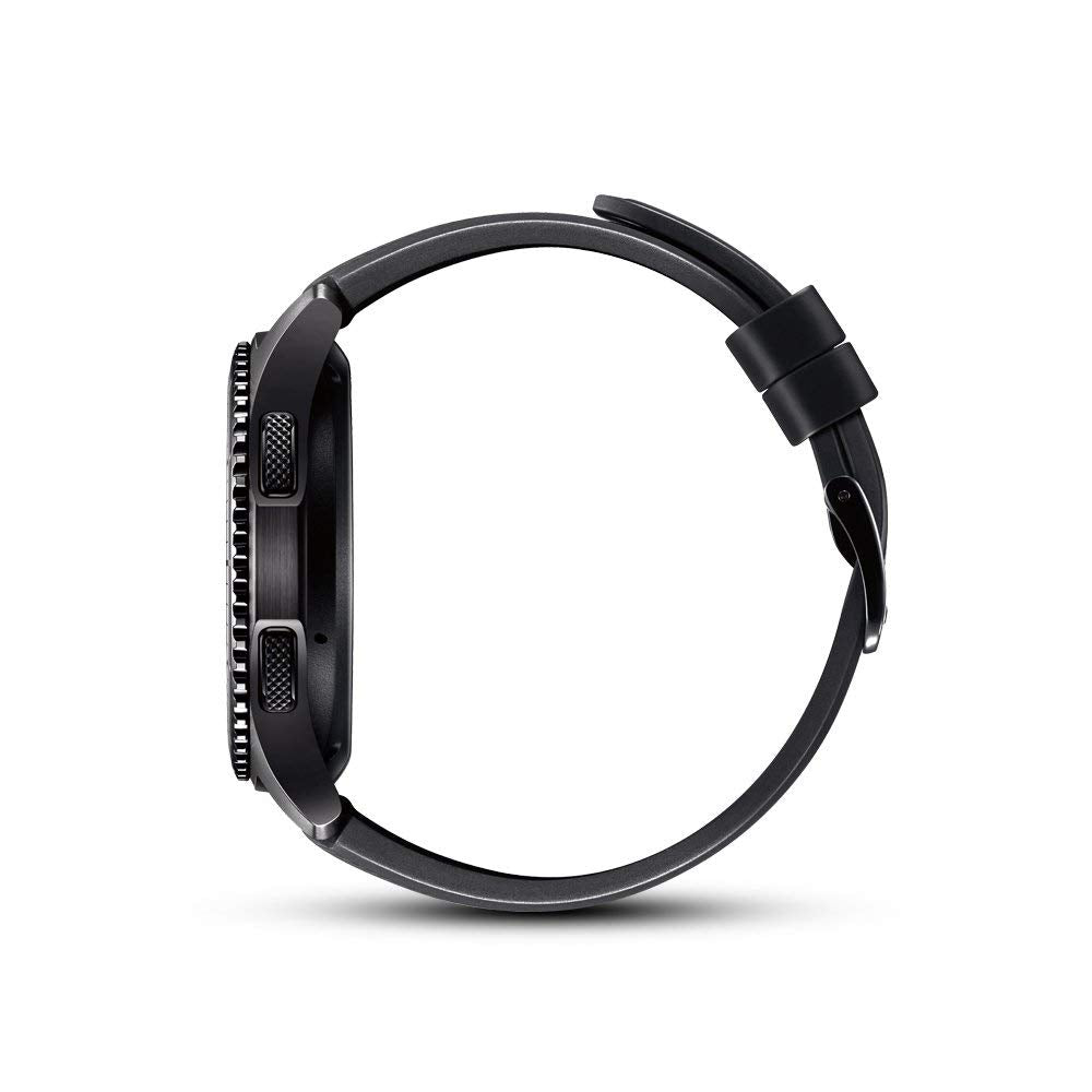 Samsung Gear S3 Frontier Smartwatch 46mm Stainless Steel - Black - SM-R760NDAAXAR