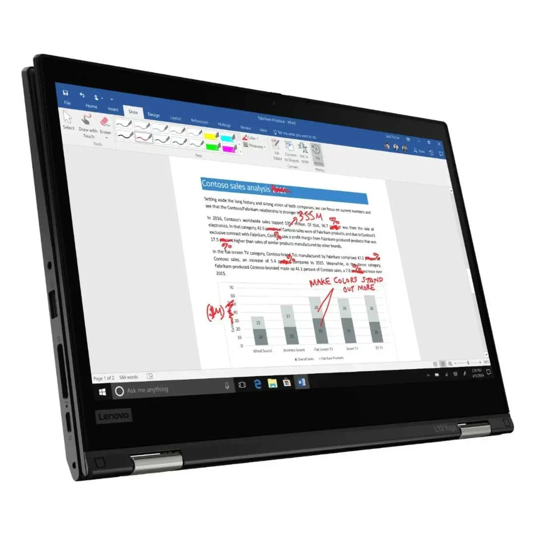 Lenovo ThinkPad Yoga L13 Gen 2 ? 13.3" FHD Touch 2-in-1 ? Intel Core i7-1165G7 ? 16GB RAM ? 512GB SSD ? Black ? 20VK001SUS