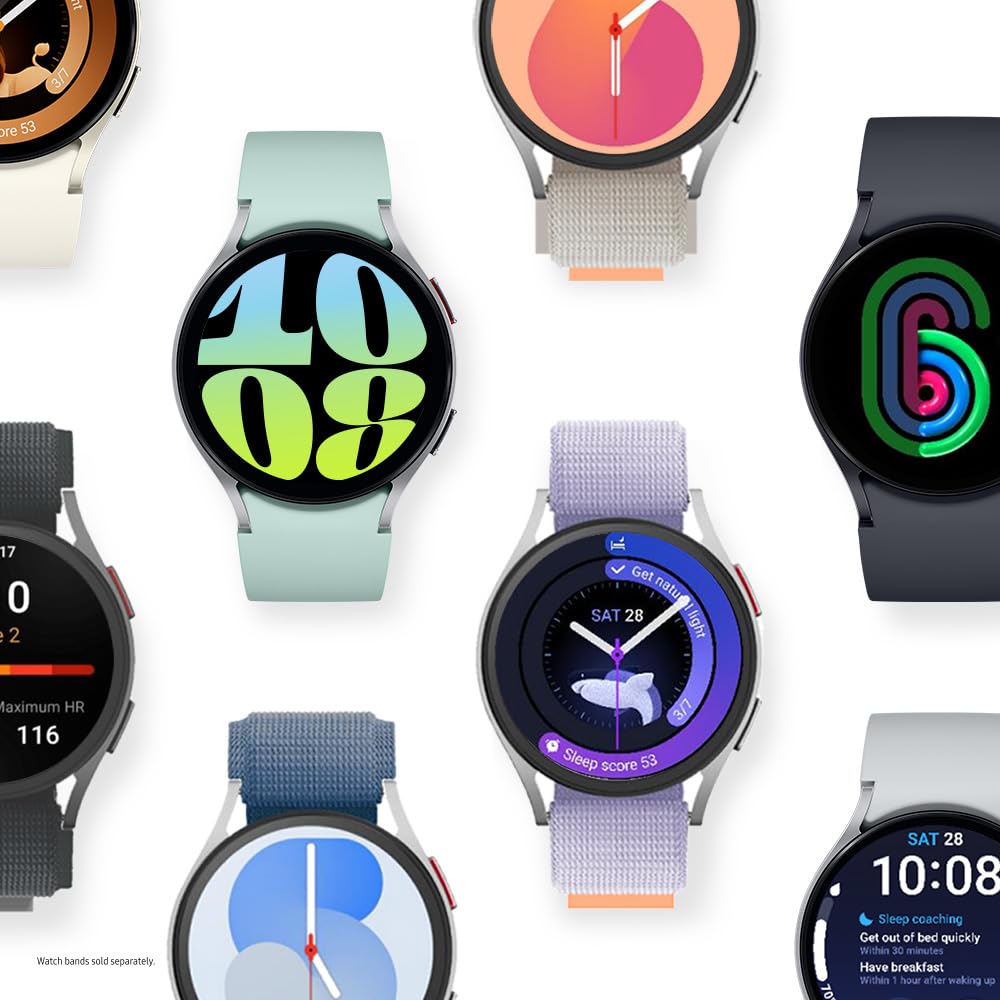 Samsung Galaxy Watch6 Aluminum Smartwatch 44mm BT - Graphite - SM-R940NZKAXAA