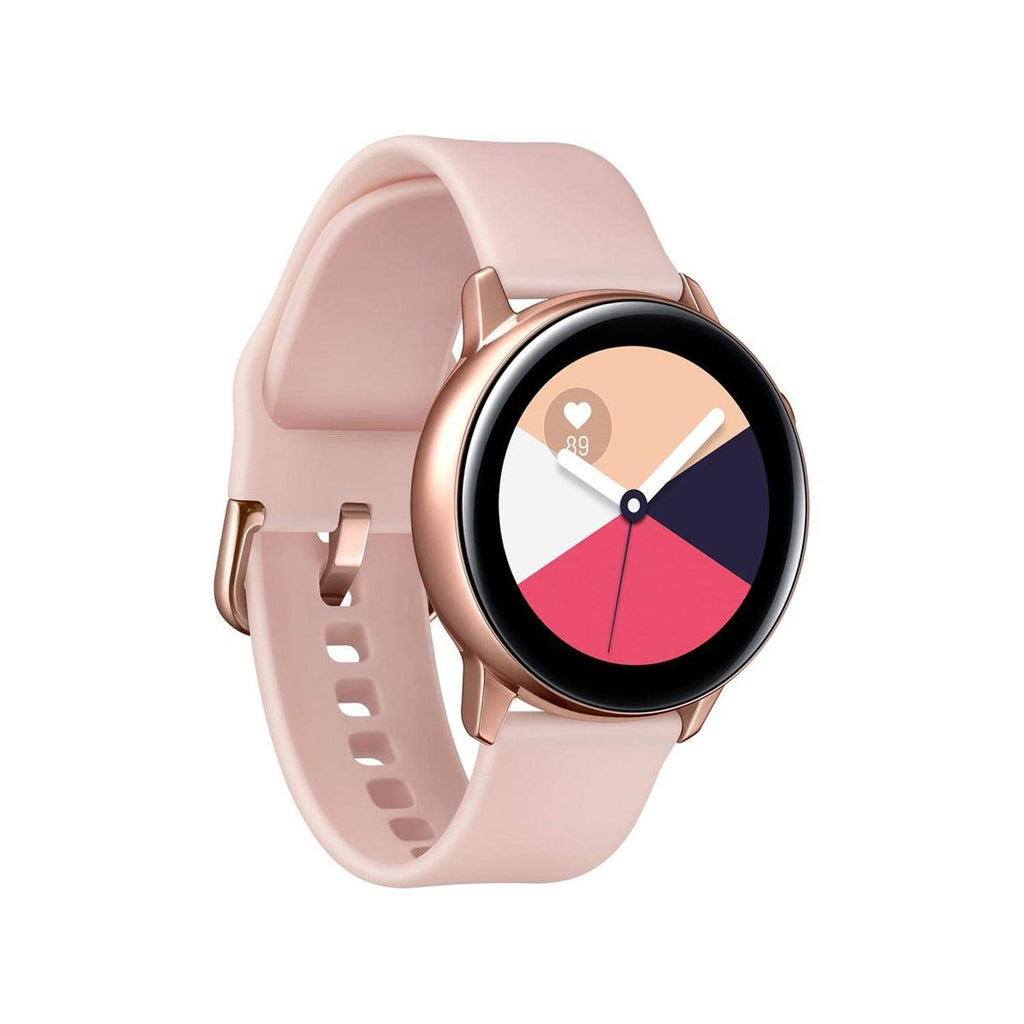 Samsung Galaxy Watch Active 40mm Aluminum Rose Gold Smartwatch SM-R500NZDAXAR