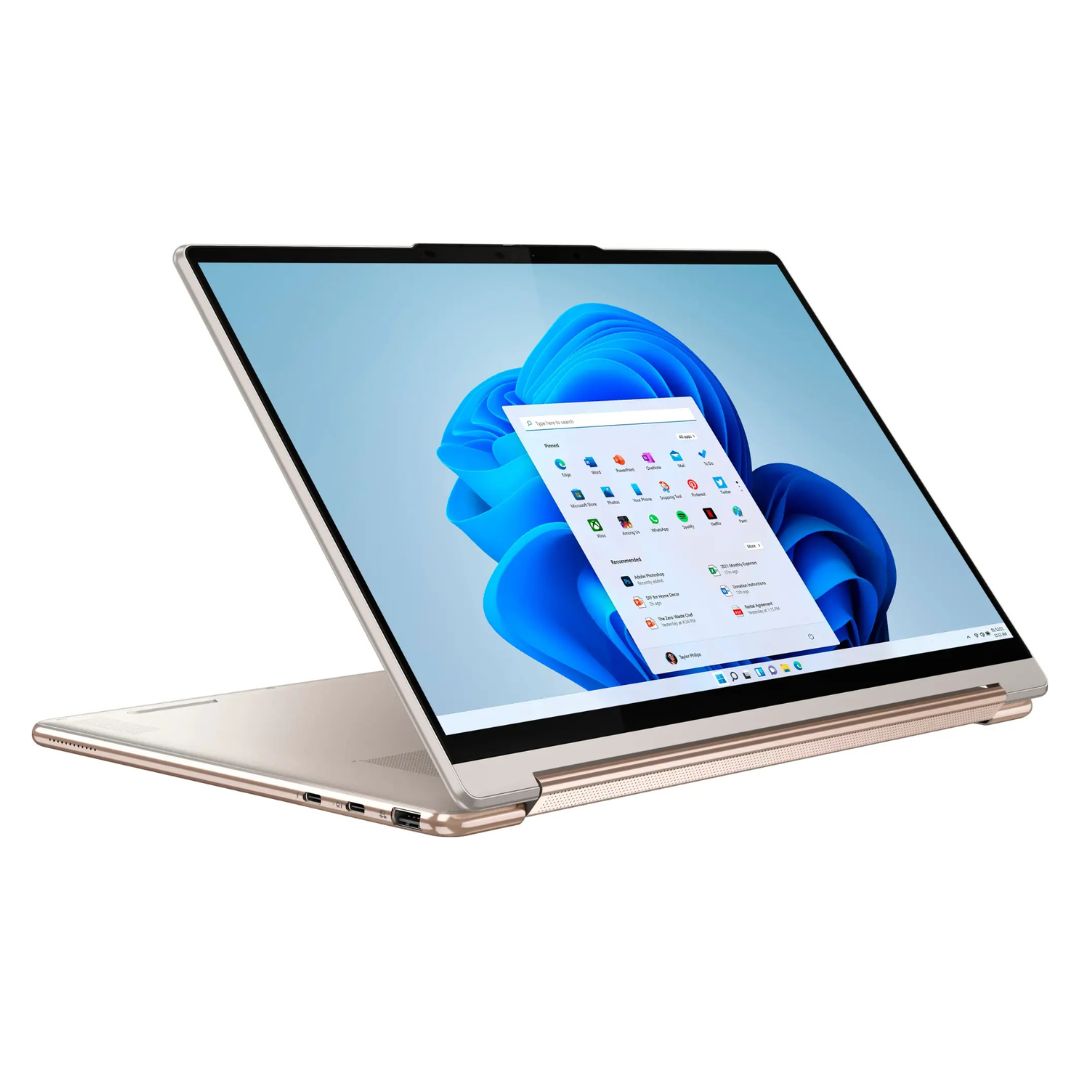 Lenovo Yoga 9i 14" 2.8K OLED Touch 2-in-1 Laptop - Intel Evo Platform - i7-1260P - 16GB RAM - 512GB SSD - Oatmeal - 82LU0001US