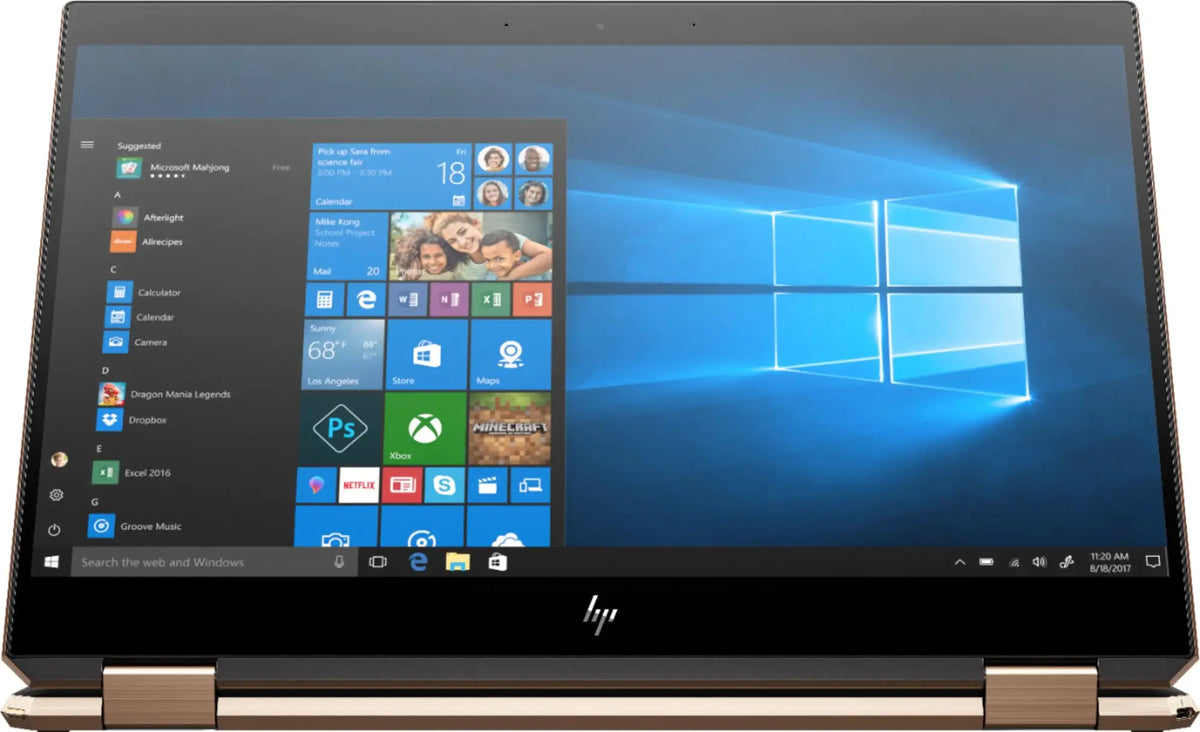 HP Spectre x360 2-in-1 15.6" 4K Ultra HD Touch-Screen Laptop - Intel Core i7-8565U - 16GB RAM - 512GB SSD - 15-DF0013DX