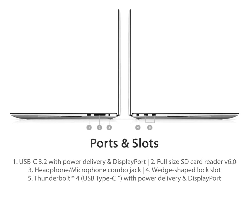 Dell XPS 9510 15.6" UHD+ Laptop - i7-11800H - 32GB RAM - RTX 3050 Ti - 1TB SSD - Platinum Silver