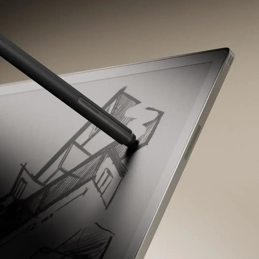 reMarkable Paper Pro - 11.8" Paper Tablet w/ Marker Plus and Book Folio in Mosaic Weave - Basalt - RM83C-1001NW