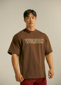Men's Varsity Tee Mocha Brown