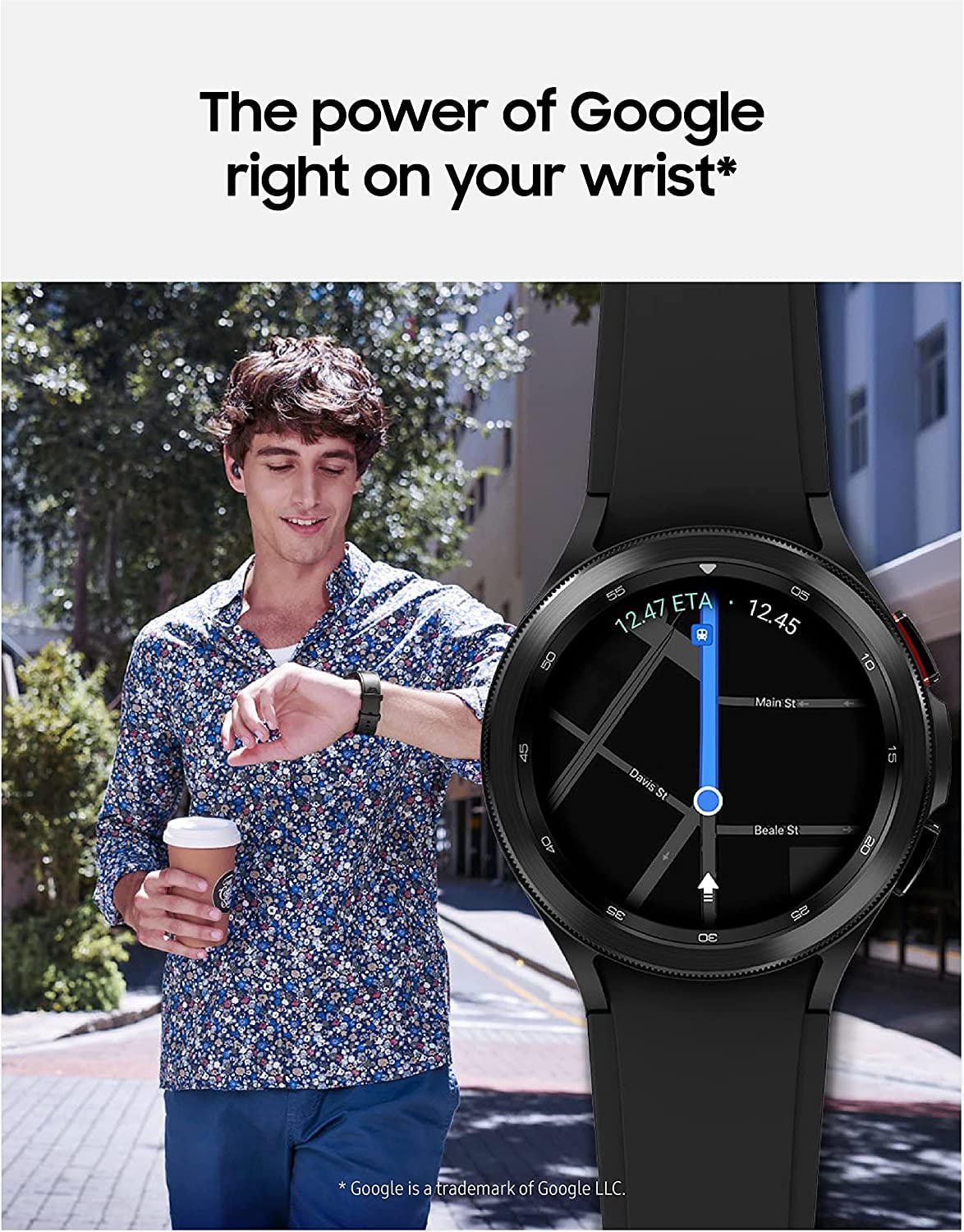 Samsung Galaxy Watch 4 Classic 46mm Smartwatch - ECG, Health & Fitness Tracker, GPS, Fall Detection, Bluetooth, US Version (Black) - SM-R890NZKCXAA