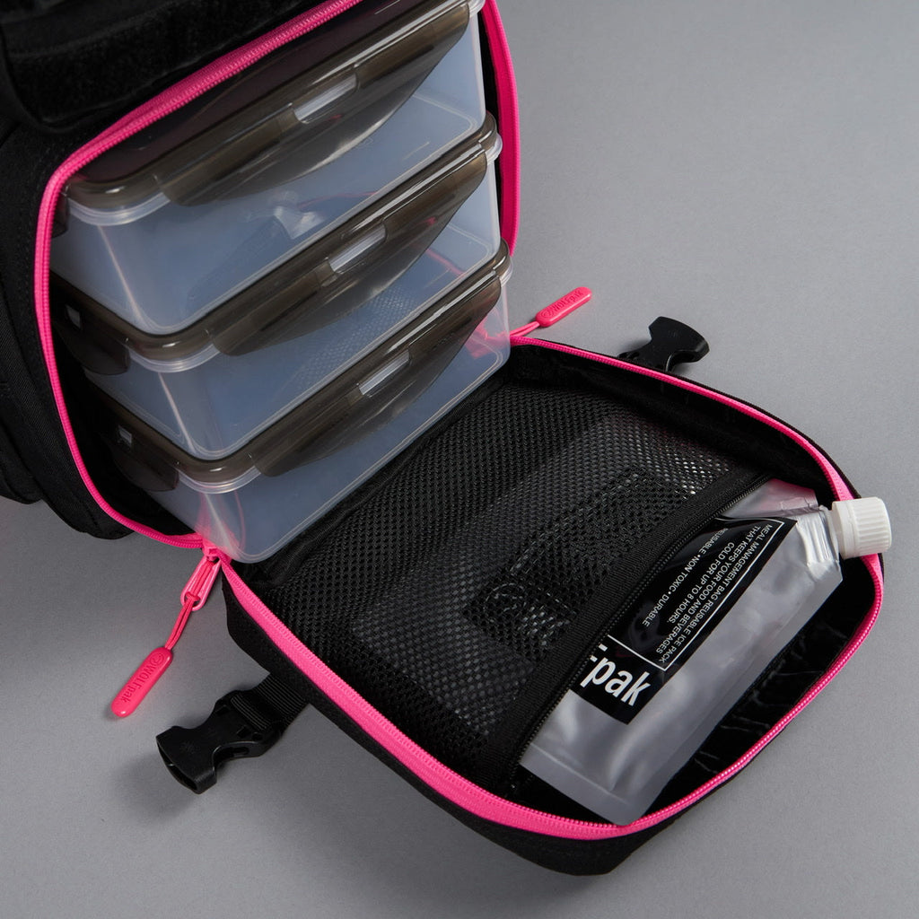 35L Black Neon Pink Meal Prep Management
