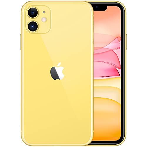 Unlocked - Apple iPhone 11, US Version, 128GB, Yellow - MWLH2LL/A