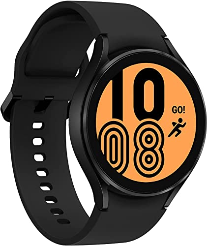 Samsung Galaxy Watch 4 44mm R875 Smartwatch GPS Bluetooth WiFi + LTE with ECG Monitor Tracker for Health Fitness Running Sleep Cycles, Fall Detection - SM-R875UZKVXAA