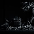9L Black Leopard Mini Tactical Lunch Box