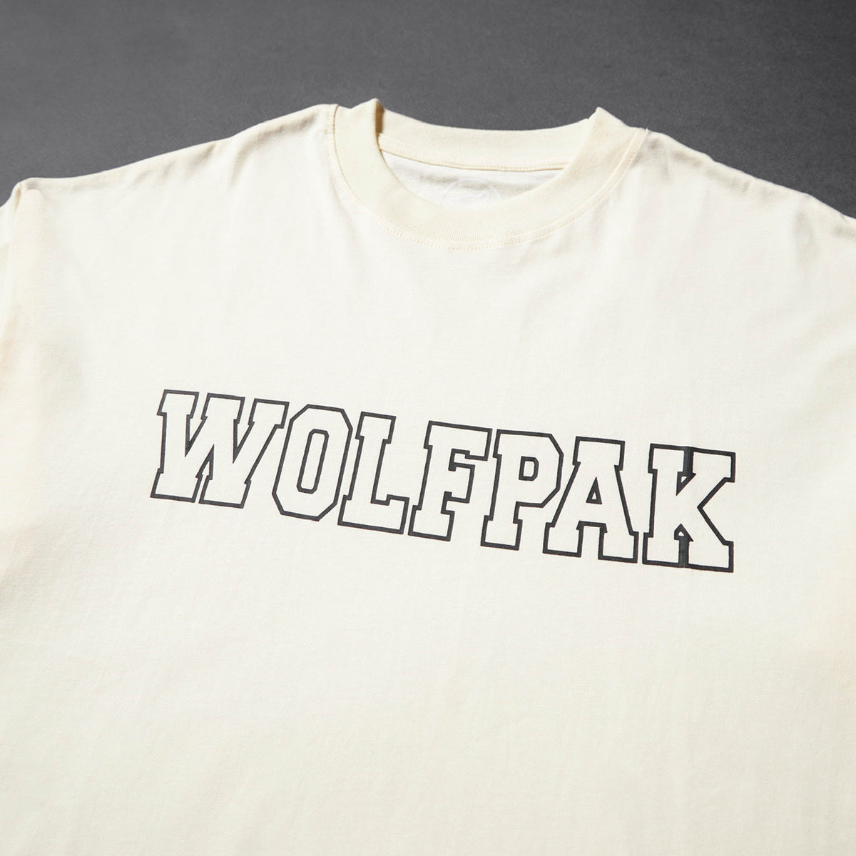Men's Varsity Tee Cream (SALE)