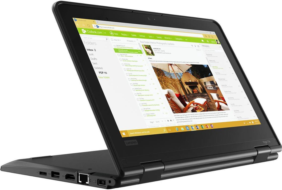 Lenovo ThinkPad Yoga 11e 5th Gen 11.6" Touchscreen - Intel Pentium N5000 - 8GB RAM - 256 GB SSD - Windows 10 - 20LM000YUS