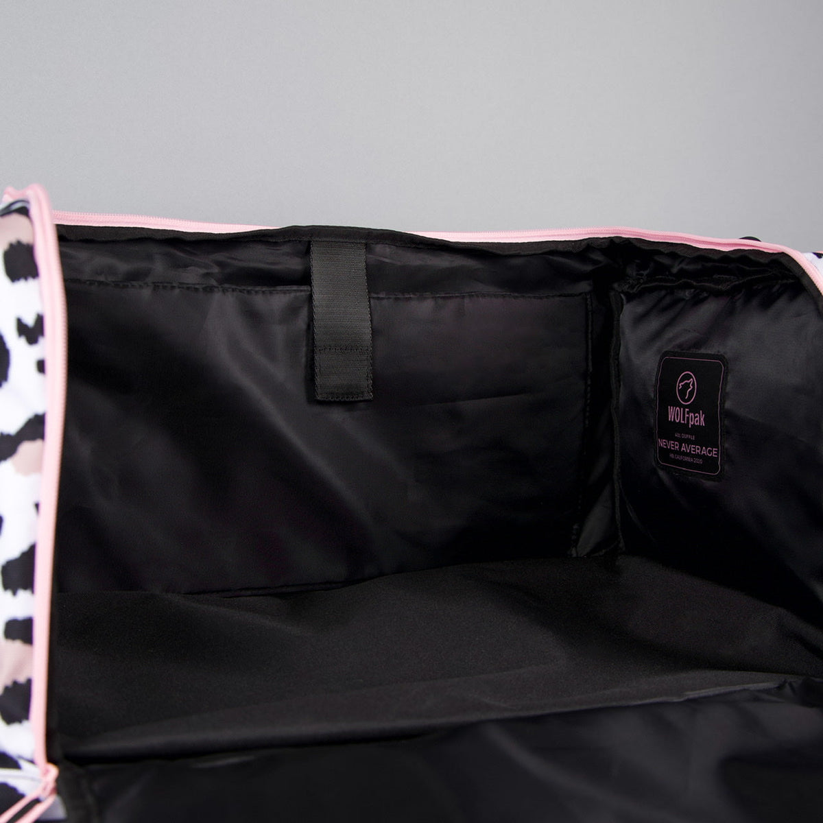 40L Ultimate Duffle Bag Leopard Pink Zip (SALE)