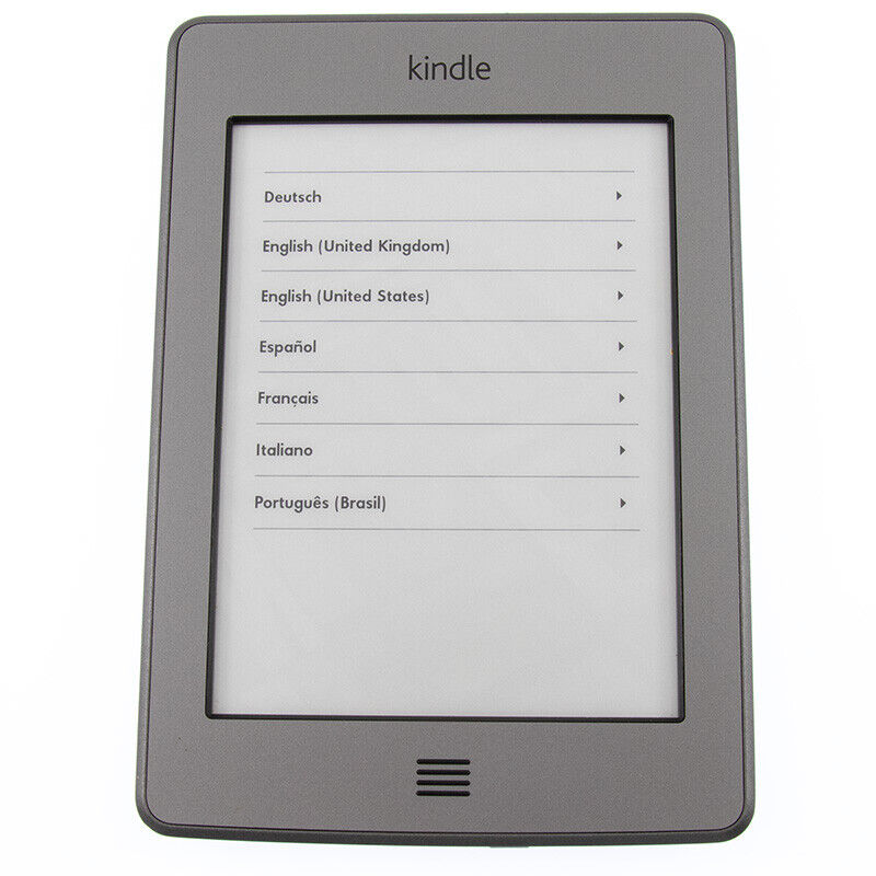 Amazon Kindle Touch 6" - 4th Generation (2011) - WiFi  - Graphite - B005890G84