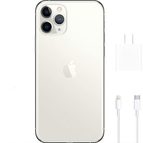Unlocked - Apple iPhone 11 Pro, US Version, 64GB, Silver - MWAP2LL/A