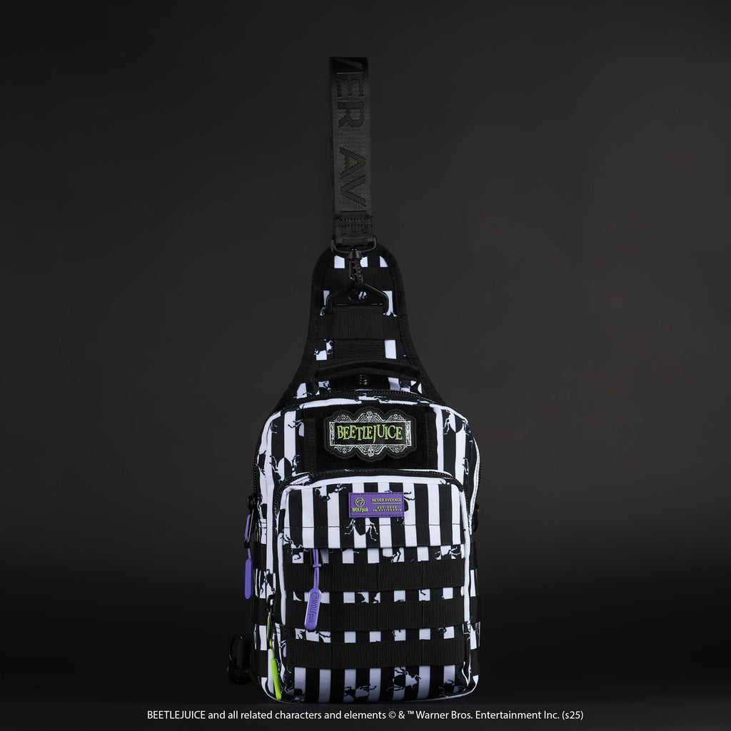 9L Tactical Sling Bag Beetlejuice