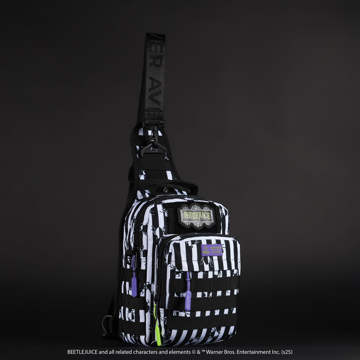 9L Tactical Sling Bag Beetlejuice