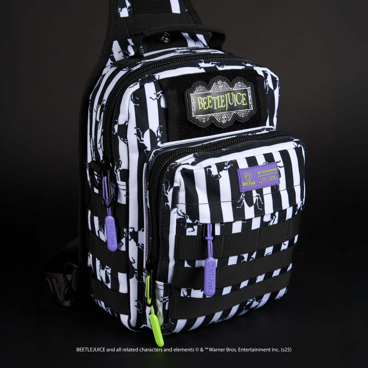 9L Tactical Sling Bag Beetlejuice