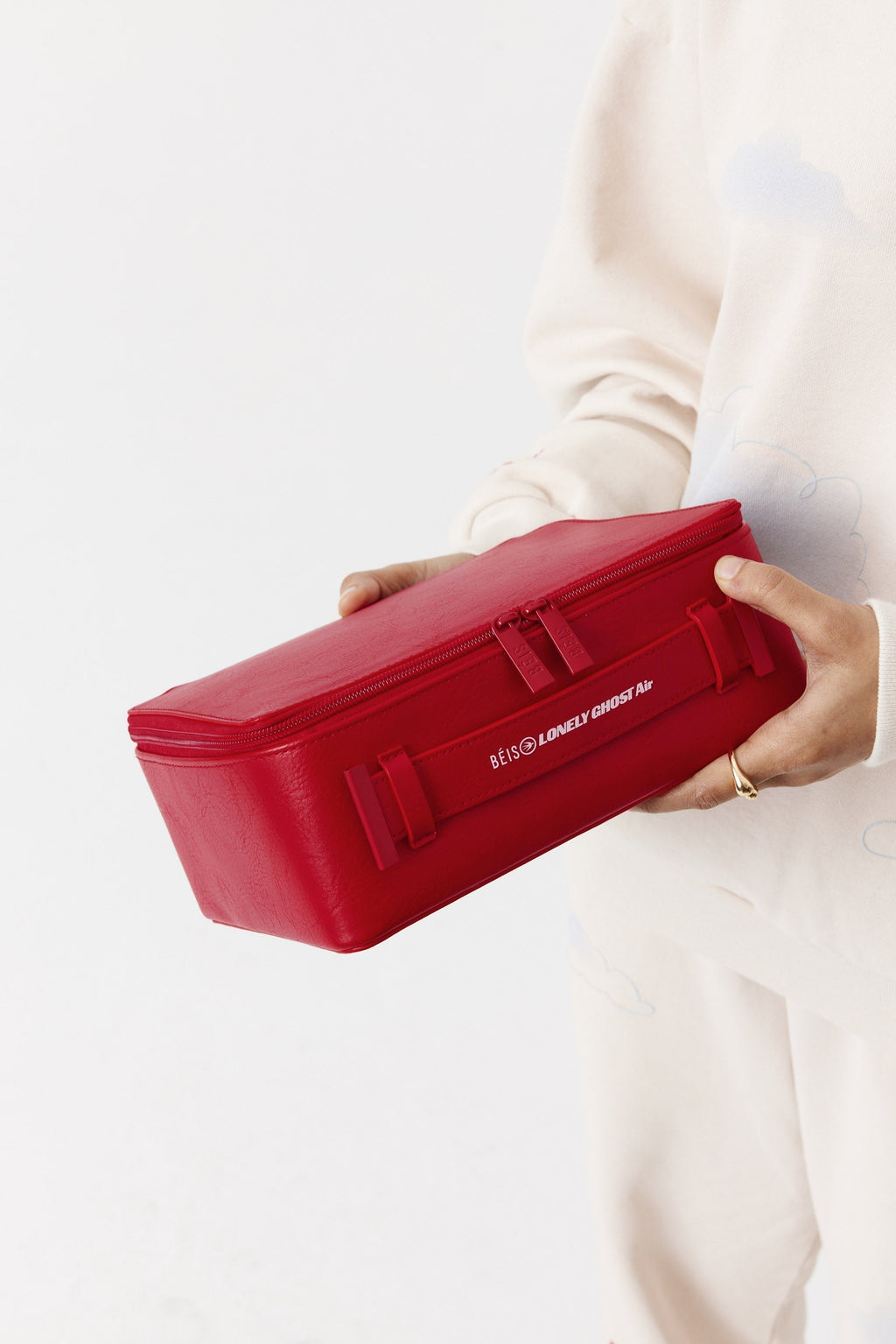 Resale The Cosmetic Case in Text Me Red