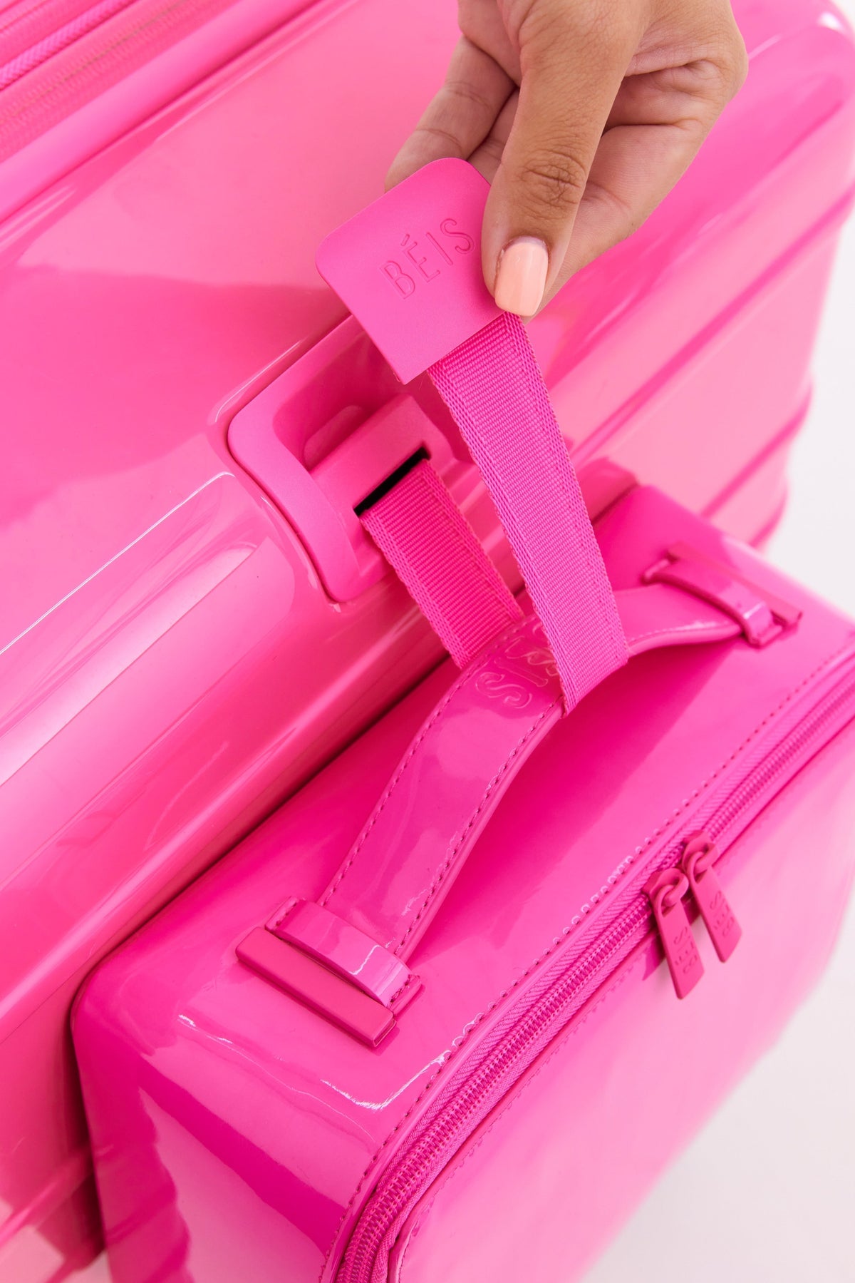 The Large Check-In Roller in Barbieƒ?› Pink