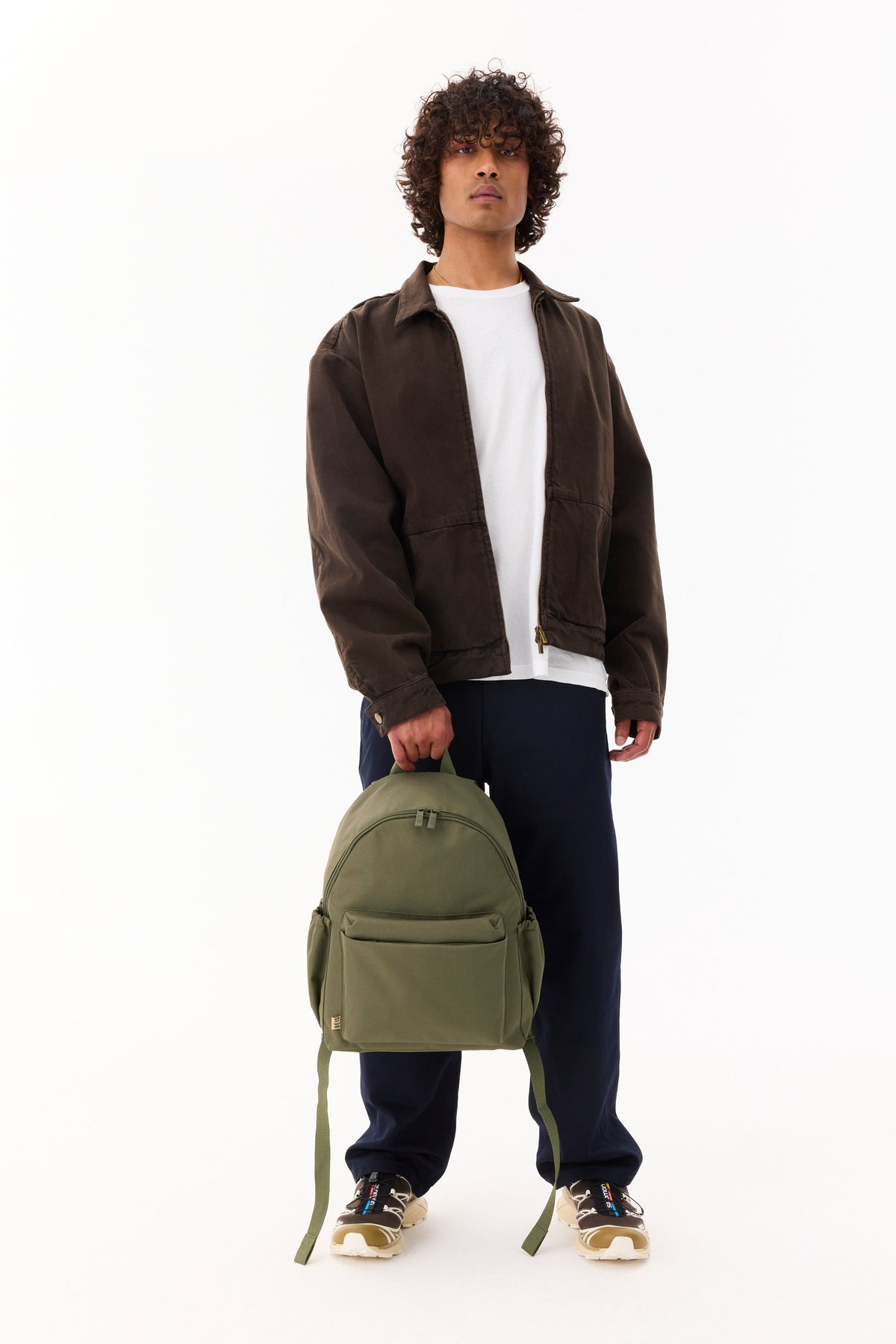 The B??ISics Backpack in Olive
